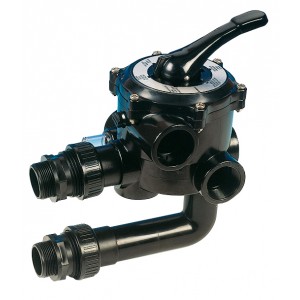 Backflush valve set, manual 6-way 2"