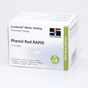 Phenol Red Rapid Dissolving Test Tablets, 10tab/l
