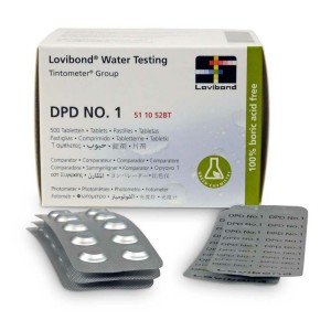 DPD No.1 Photometer Test Tablets,  10 tab/l